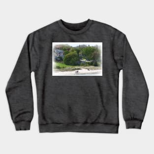 New England Beach Crewneck Sweatshirt